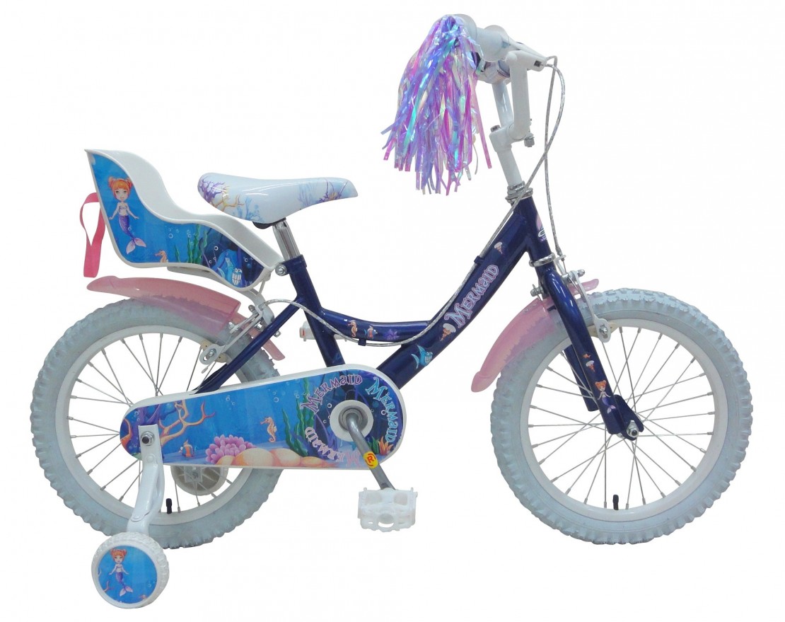 little mermaid bike 18 inch