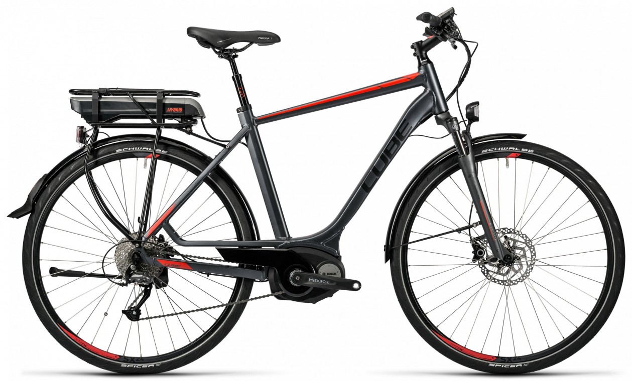 cube touring hybrid 400 gents 2016 electric bike a