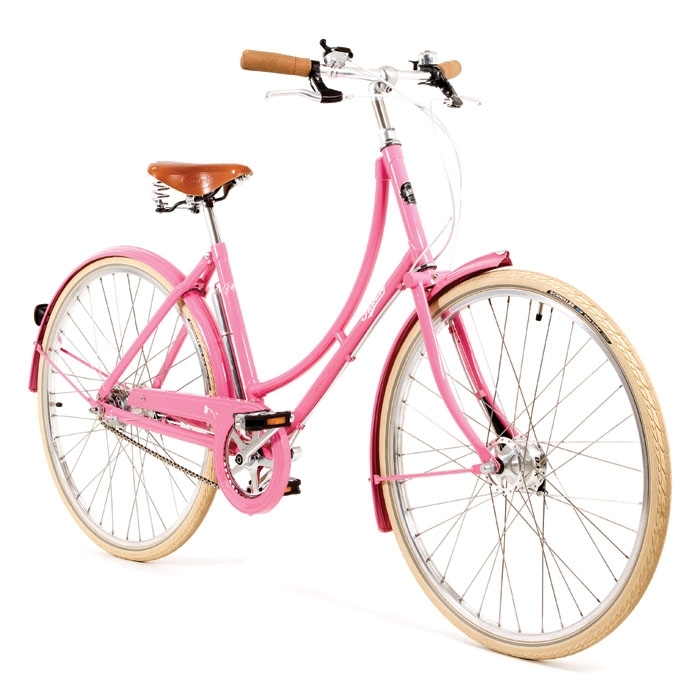 Pashley Bikes Poppy Blush Pink Traditional Ladies Bike 2014