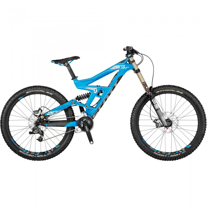 scott gambler wc 20 dh 2012 full suspension bike
