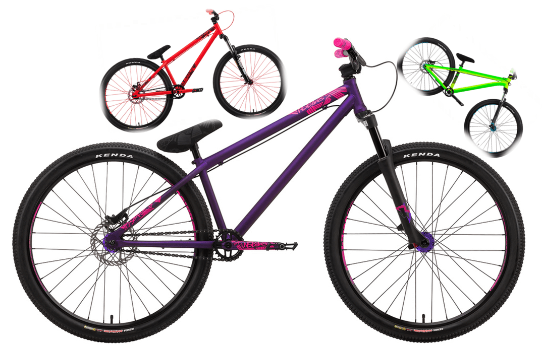 purple dirt jump bike