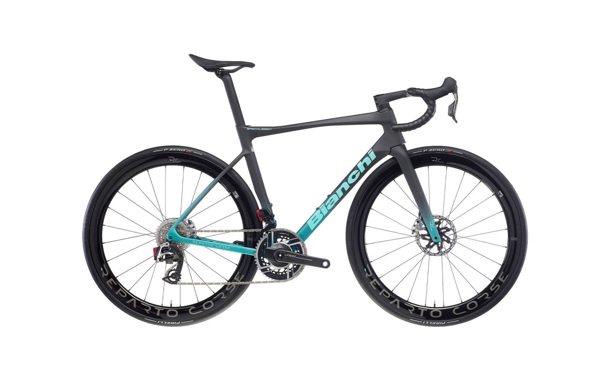 Bianchi Specialissima RC - Durace Di2 12sp wPowermeter 2026 Road Bike (click to zoom)