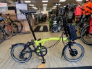 Brompton Electric C Line Urban Mid - 4 Speed - Yuzu Lime 2024
