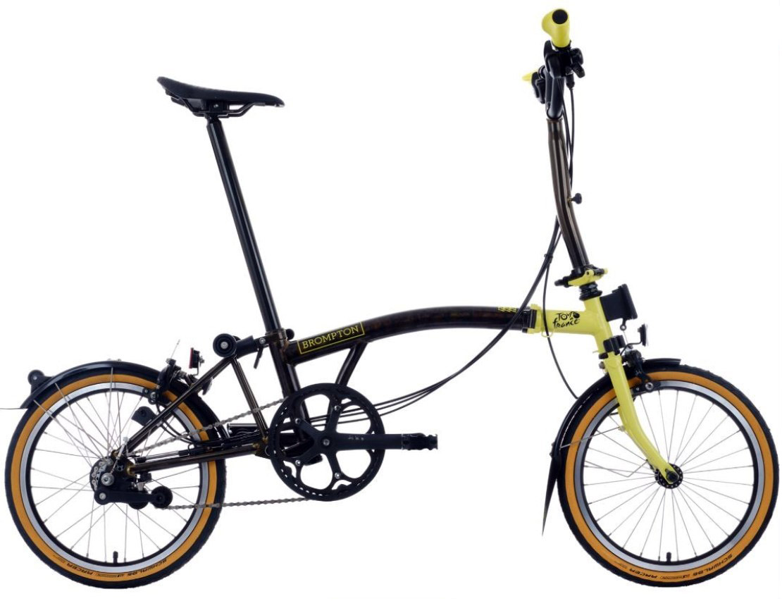 Brompton x Tour De France Limited Edition C Line 6-Speed 2025 Folding Bike  (click to zoom)