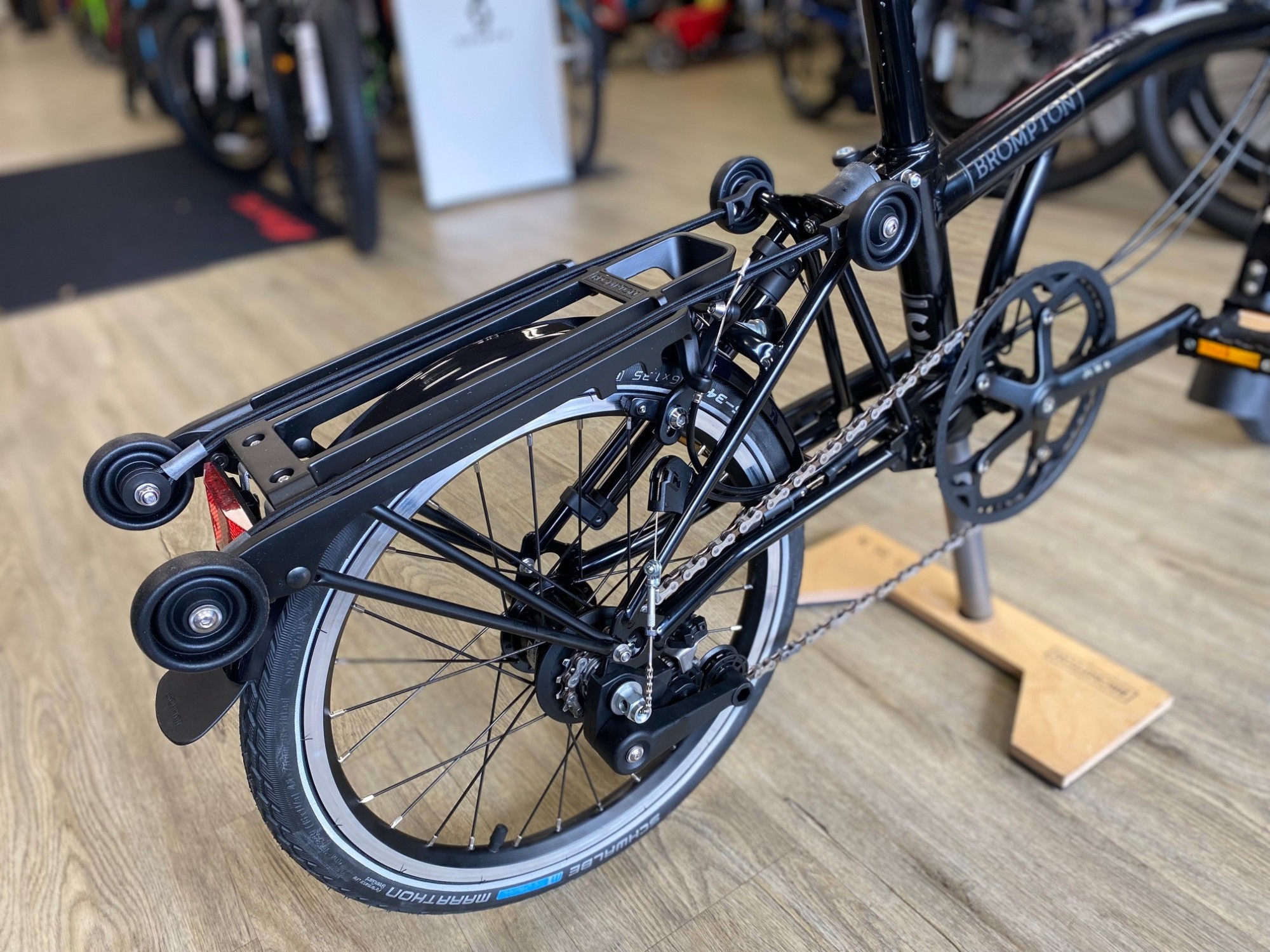ブロンプトン BLACK EDITION M6L 2015年 BROMPTON 「ブロンプトン」 M6L BLACK EDITION 2015年モデル 16