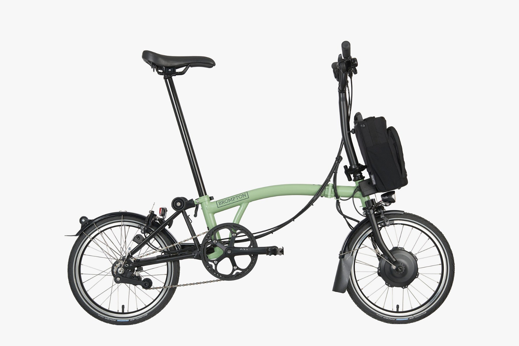 Brompton Electric C Line Explore Mid Speed 2023 Folding Bike