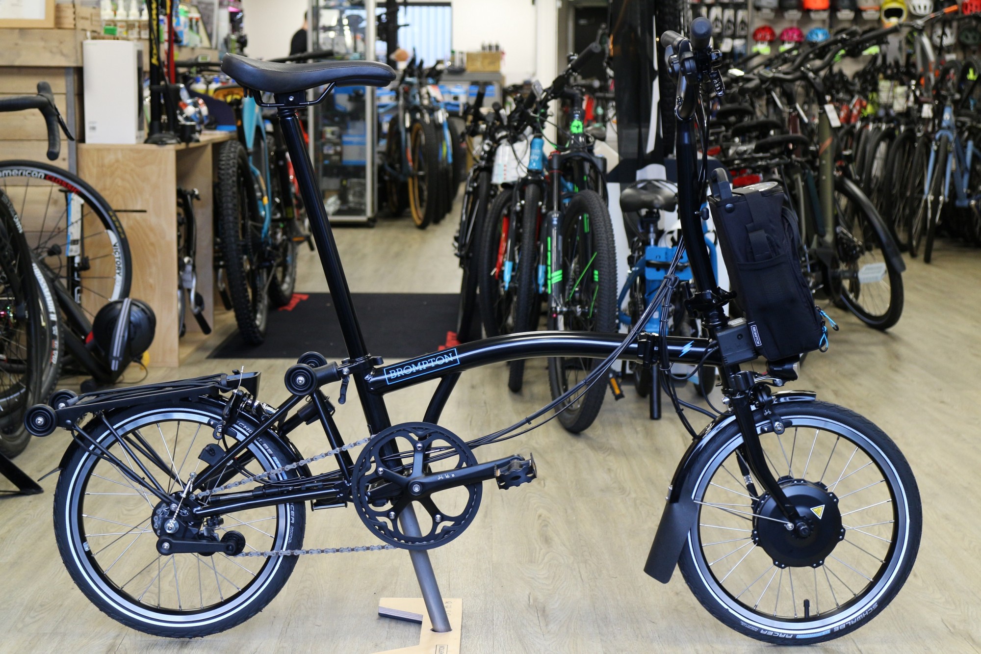 brompton electric speed