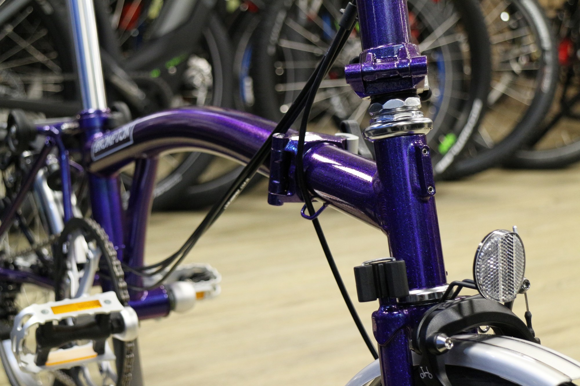 purple brompton
