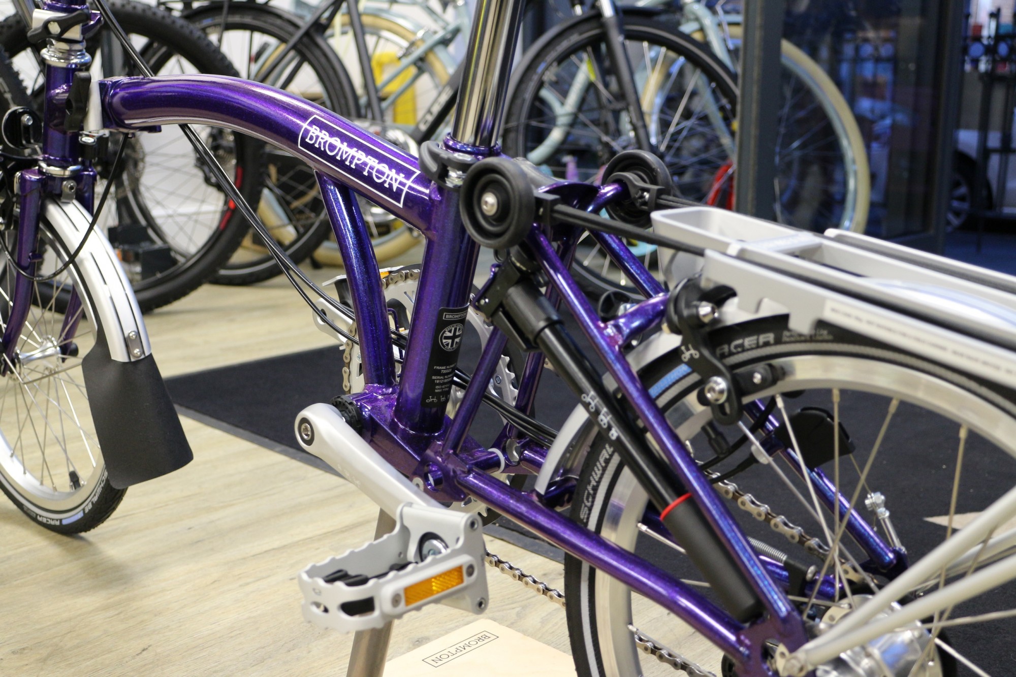 brompton purple