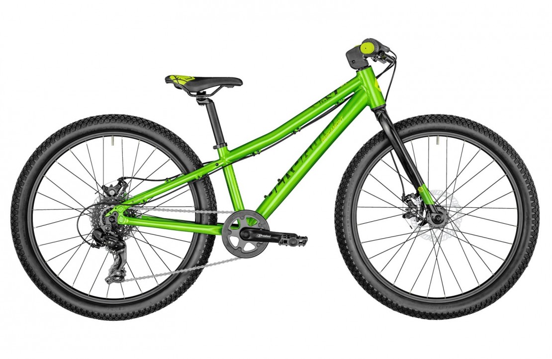 lime green mountain bike
