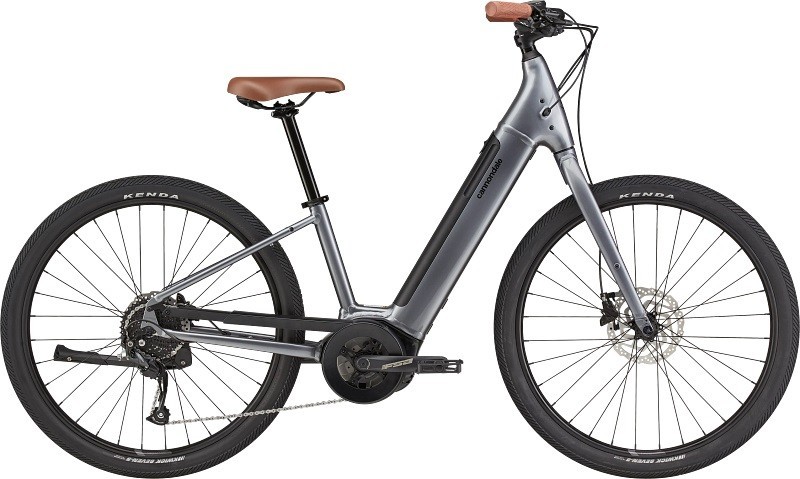 Cannondale Adventure Neo 4 Grey 2022 Electric Hybrid (click to zoom)