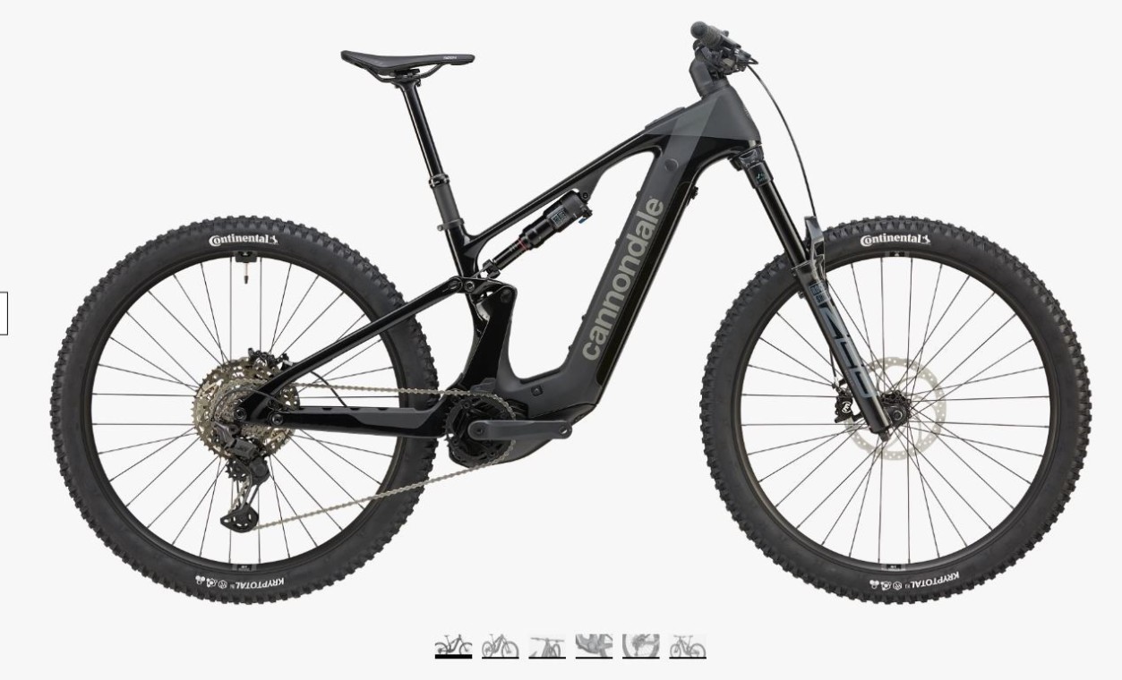 Cannondale Moterra 2 2025 Electric Mountain Bike (click to zoom)