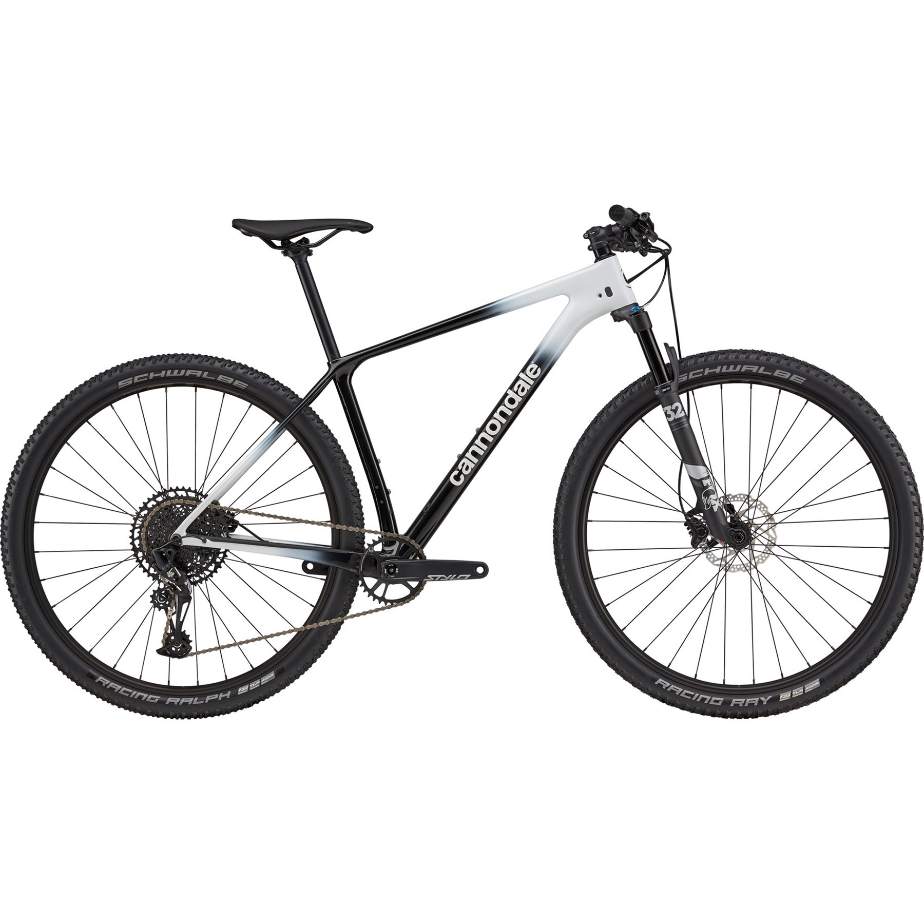 cannondale mountain bike white