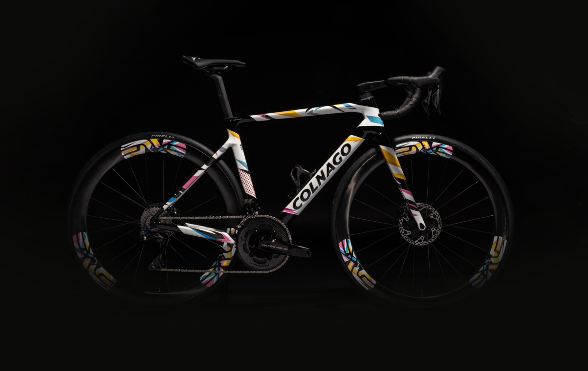 Colnago V4RS Disc Tadej Edition Carbon 2024 Road Bike (click to zoom)