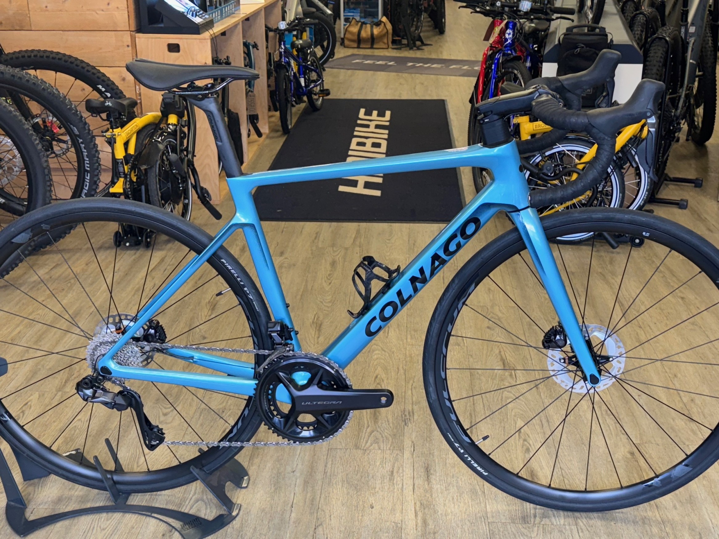 Colnago V4 Disc Complete Ultegra Di2 12 Speed Blue VDBL 2025 Road Bike  Damian Harris Cycles E-bike specialist, Cardiff UK