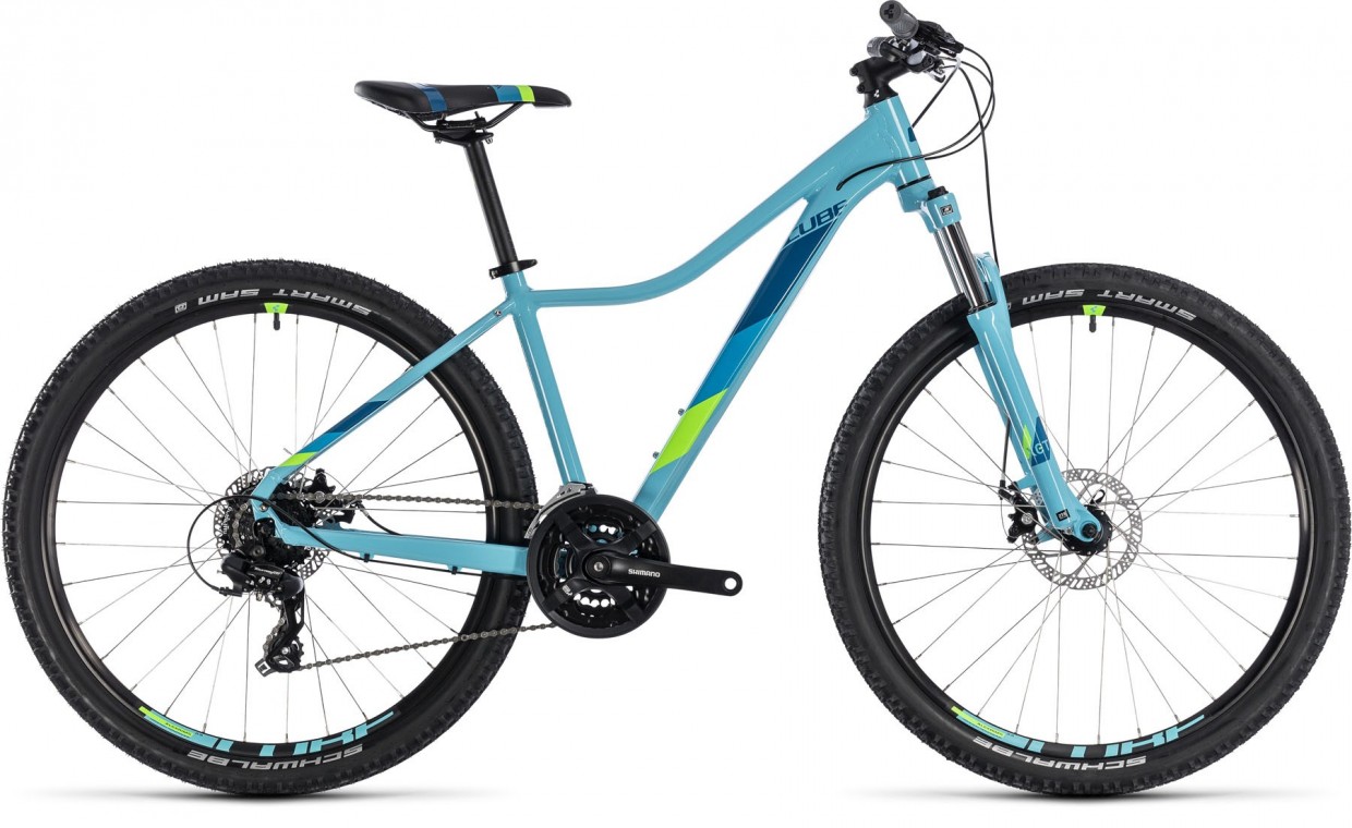 Cube Access WS 27.5, - Ladies Hartail Mountain Bike Aqua/green 2018