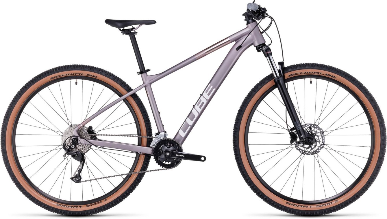 Cube Access WS Pro Ladies Hardtail Mountain Bike, Sienna & Blush 2023
