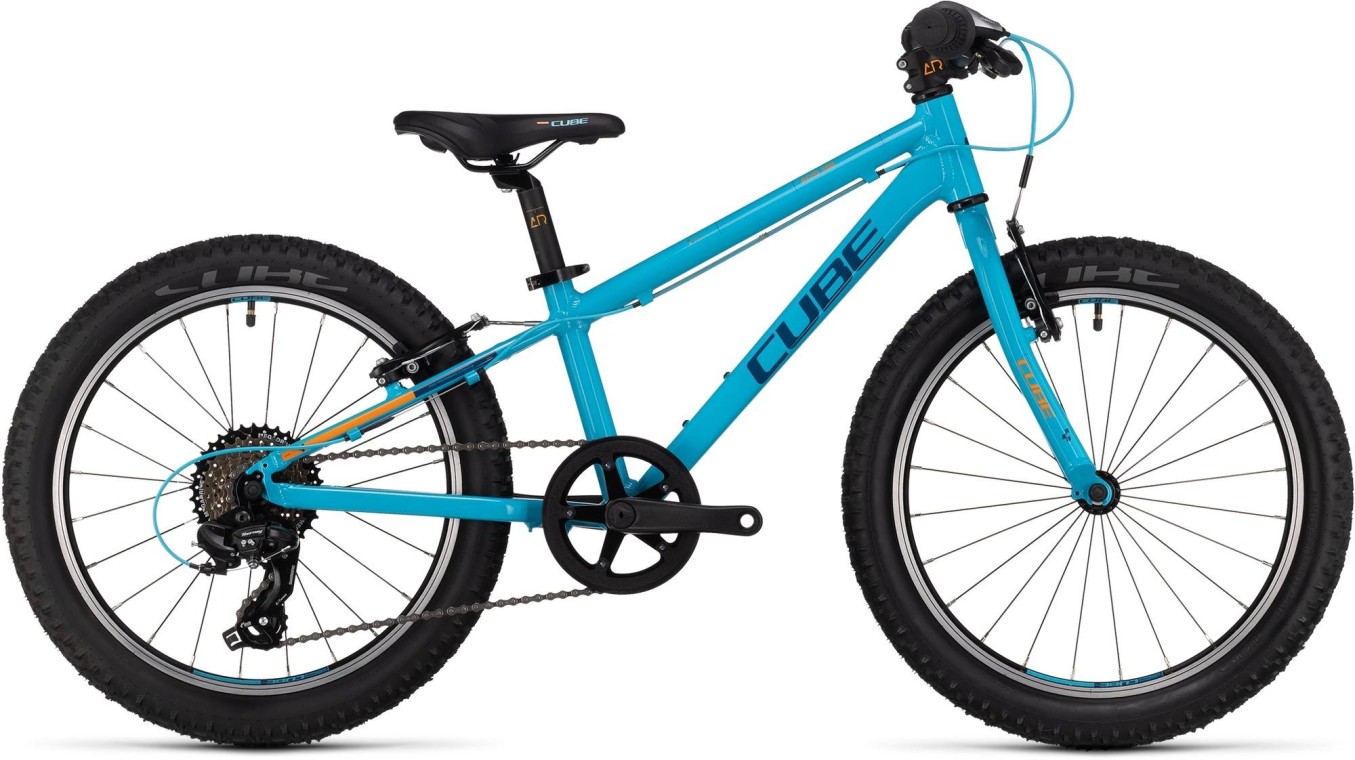 Cube Acid 200 Hardtail Mountain Bike, Blue & Orange 2023