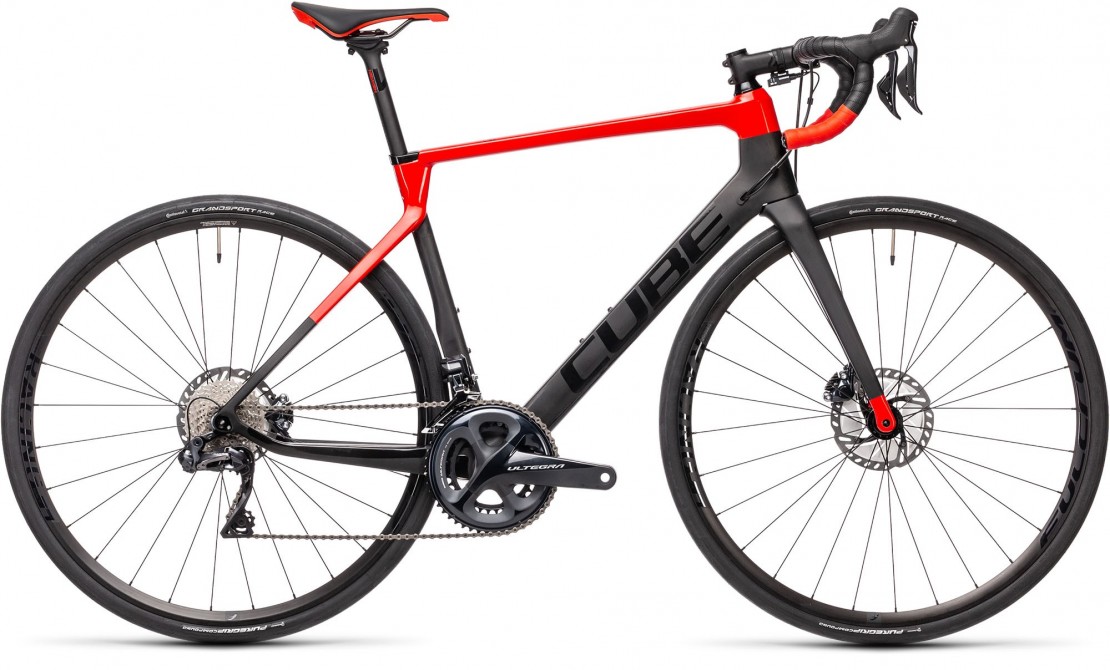 Cube Agree C:62 SL Road Bike, Carbon & Red 2021