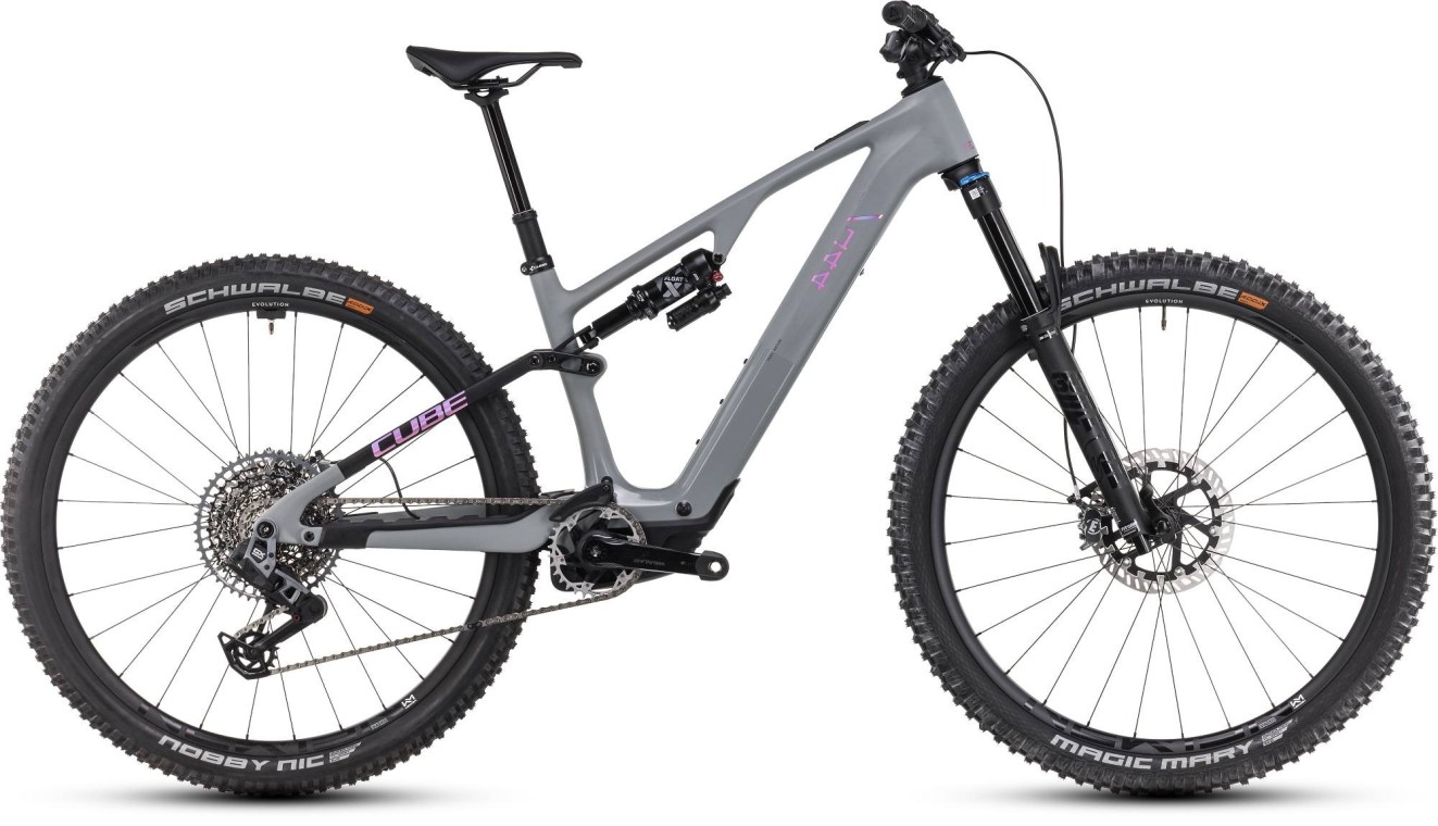 Cube Ams Hybrid One44 C:68X TM 400X 29 2025 Electric Mountain Bike (click to zoom)