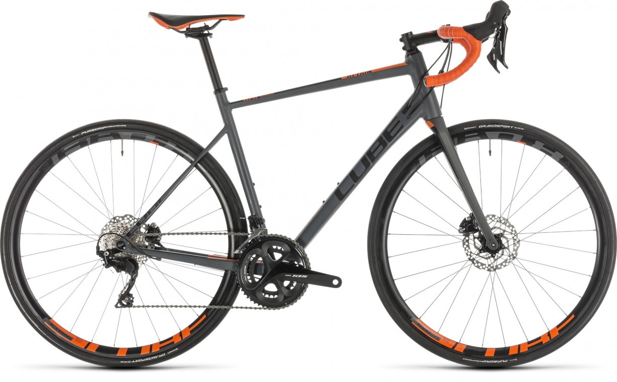 Cube Attain SL Disc Grey/Orange