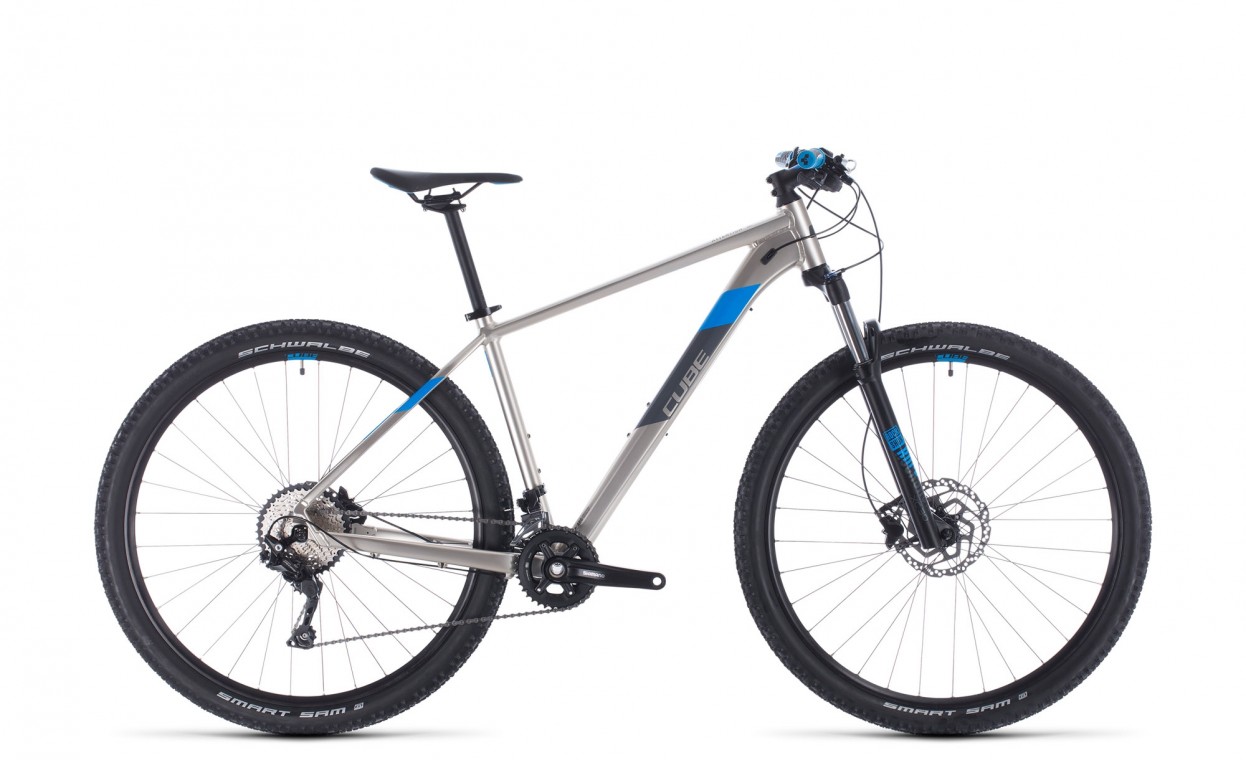 Cube Attention Titanium / Blue 2020