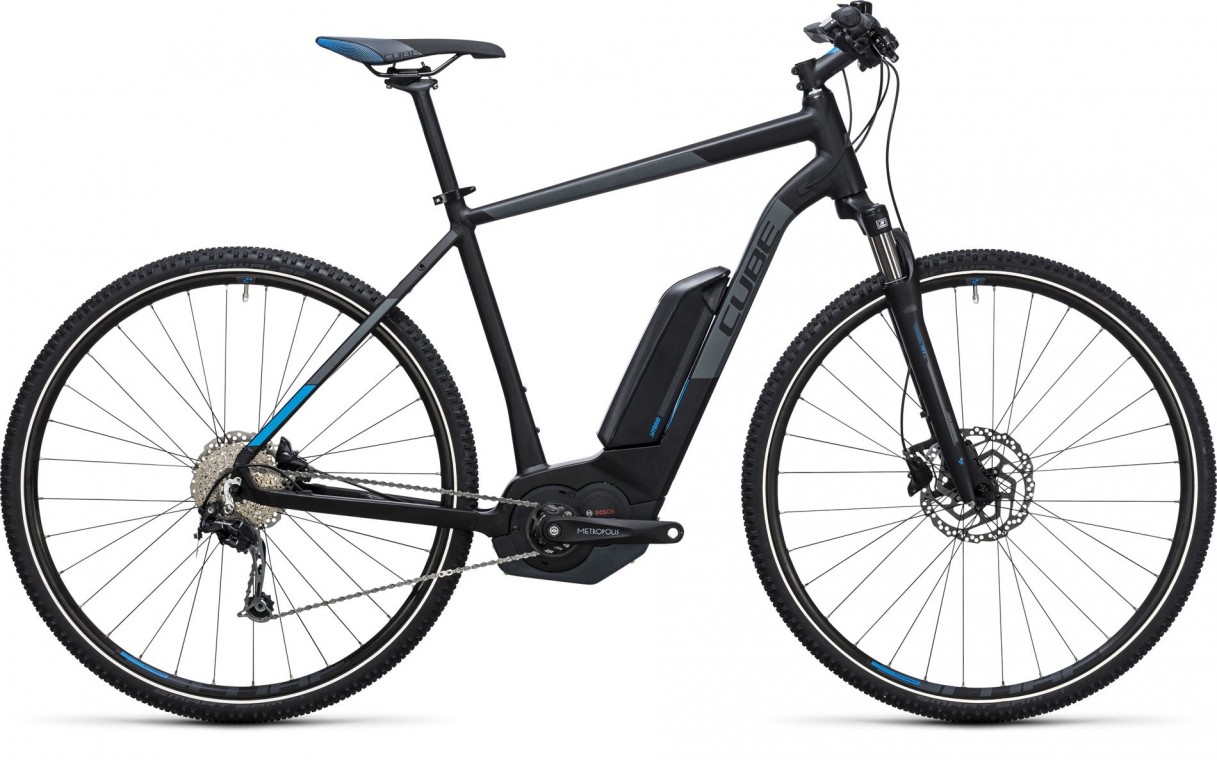Cube Cross Hybrid Pro 500 2017 Electric Bike (click to zoom)