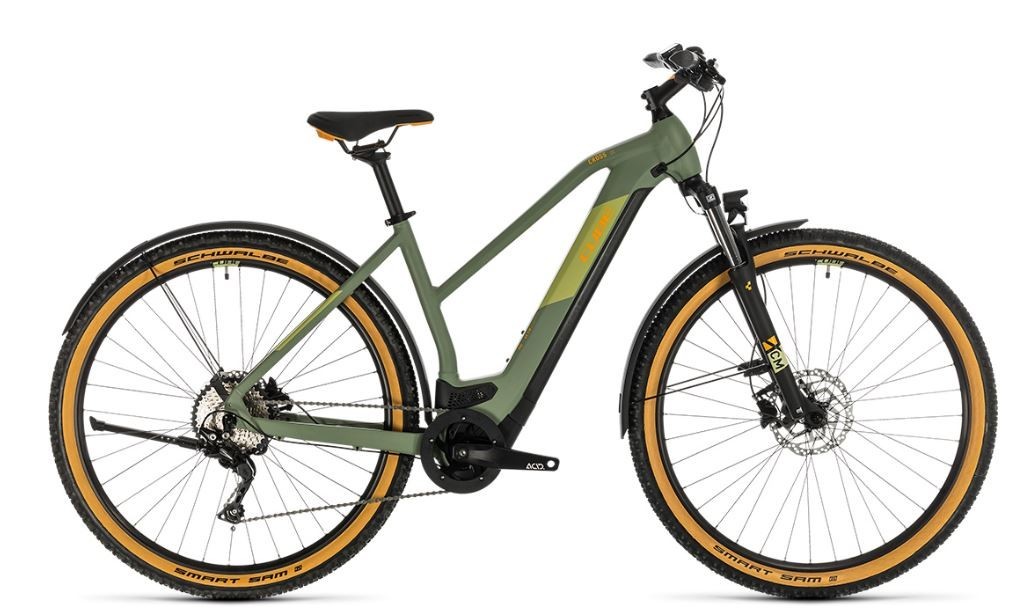 Cube Cross Hybrid Pro 625 All-road 2020 Electric Bike (click to zoom)