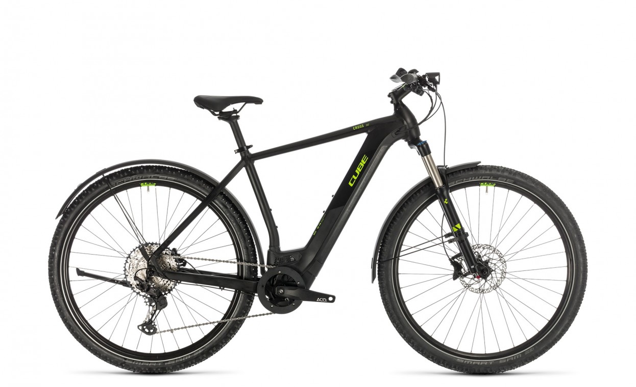 Cube Cross Hybrid Race 625 All-road 2020 Electric Bike (click to zoom)