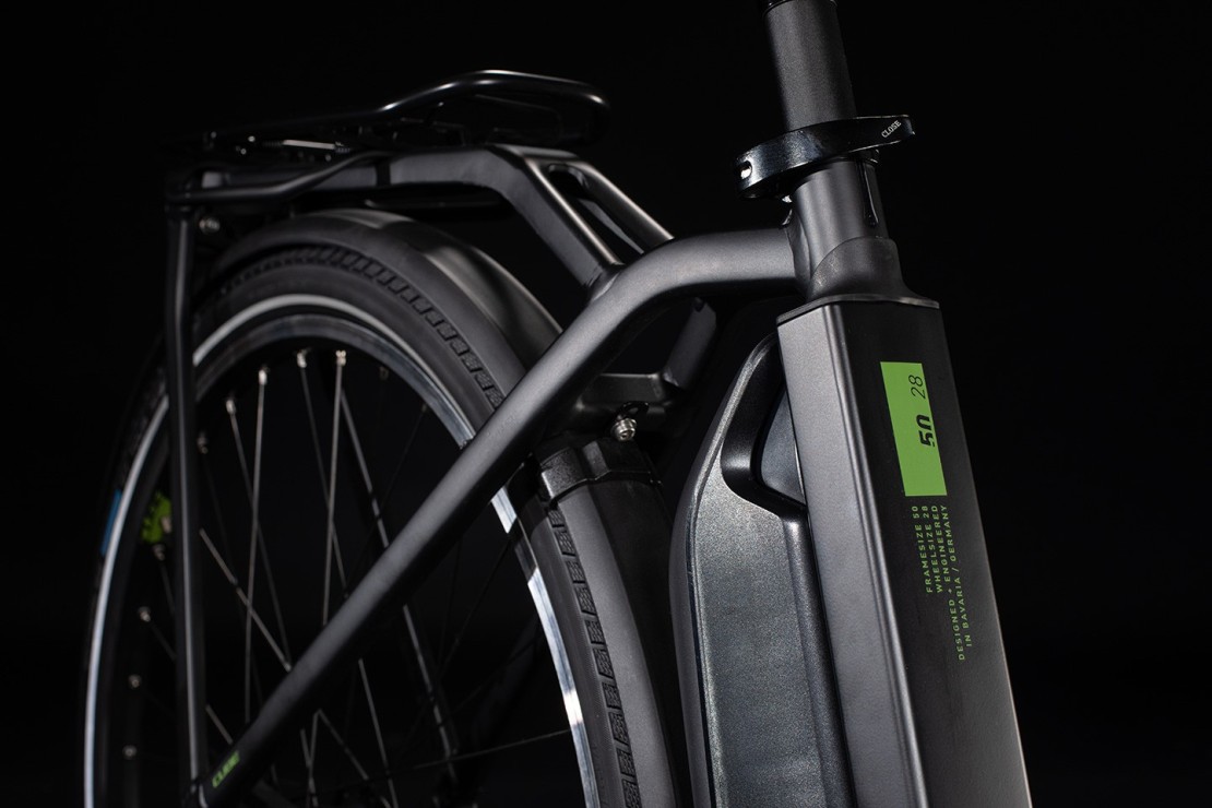 Cube Export Town Pro 500 2022 Electric Hybrid Damian Harris