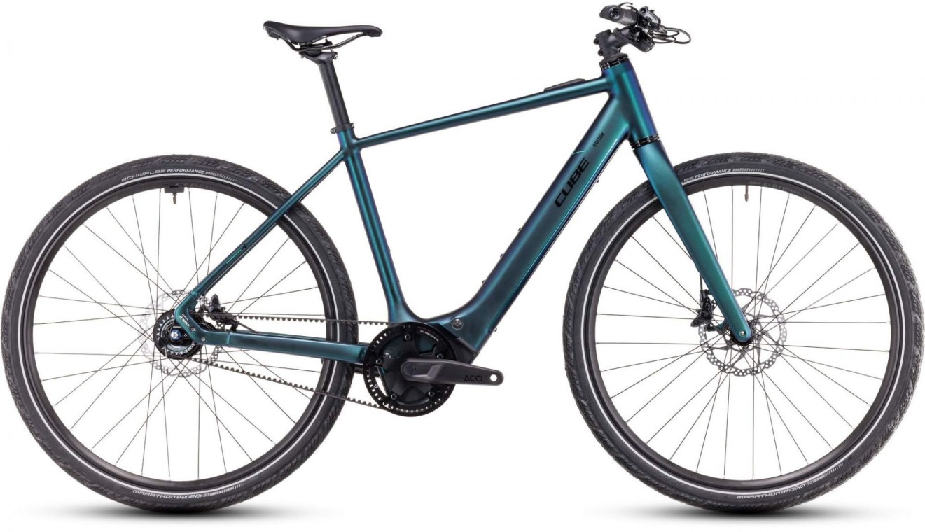 Cube Editor Hybrid SLT 400X Goblin/Glossy - Electric Bike