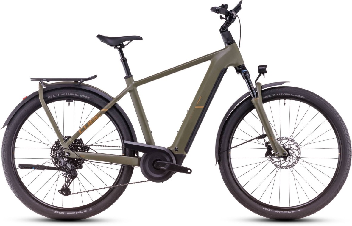 Cube Kathmandu Hybrid Pro Electric Hybrid, Olive Gold 2025