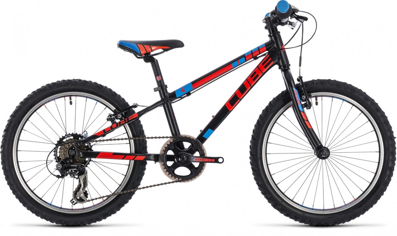 Cube Kid 200 black-flashred-blue 2018 Kids Bike  (click to zoom)