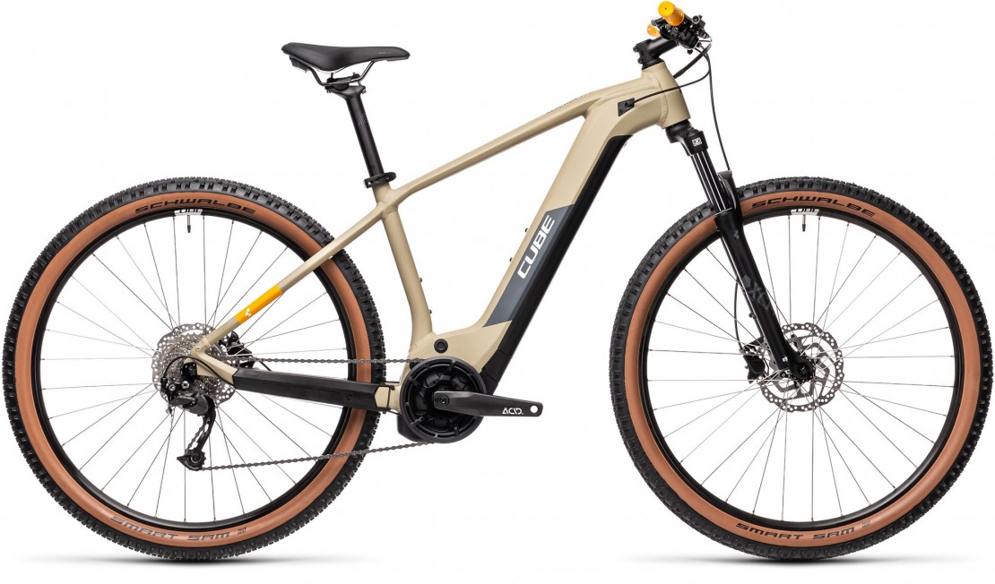 Cube Reaction Hybrid Performance 500 E-Bike, Desert & Orange 2021