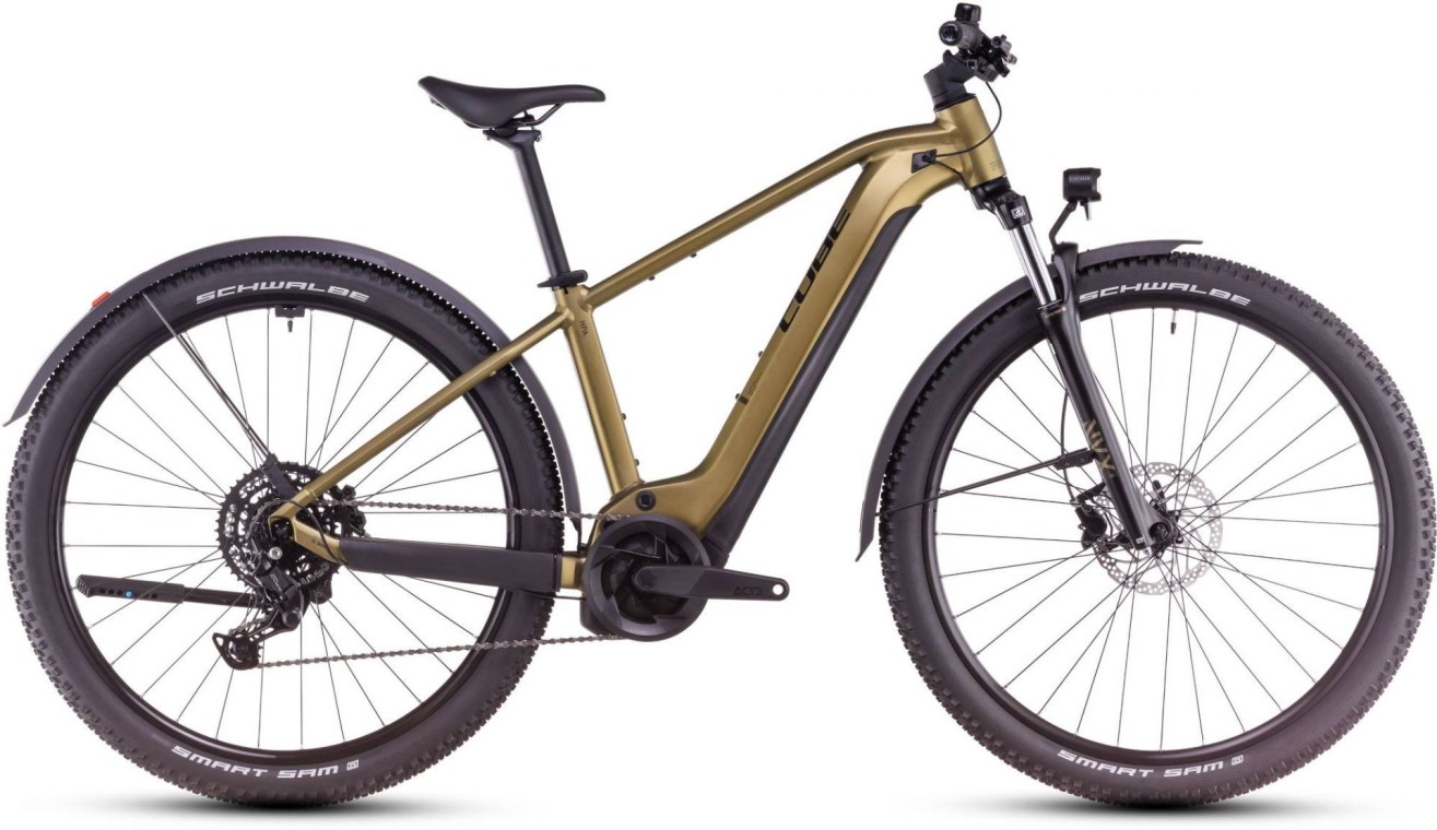Cube REACTION HYBRID PERFORMANCE 625 ALLROAD GOLDENLIME-BLACK 2025 Mountain Bike (click to zoom)