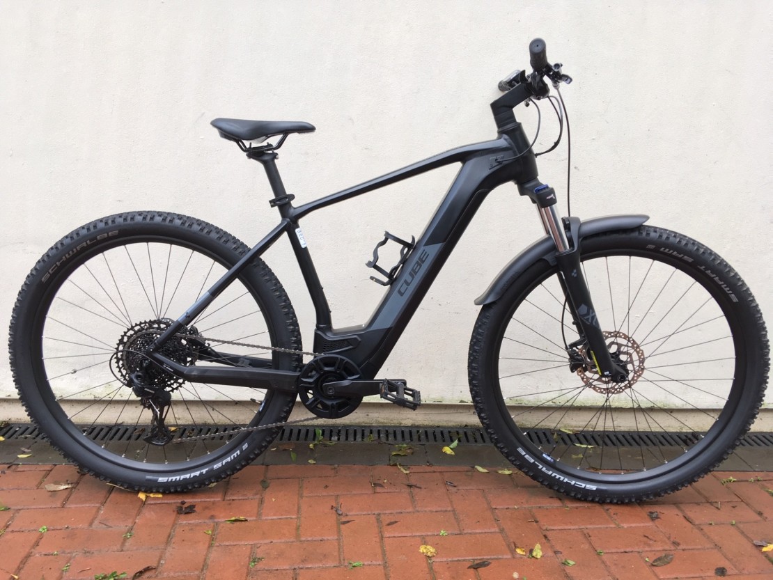Cube Reaction Hybrid Pro 625 Demo 2021 Electric Mountain Bike (click to zoom)
