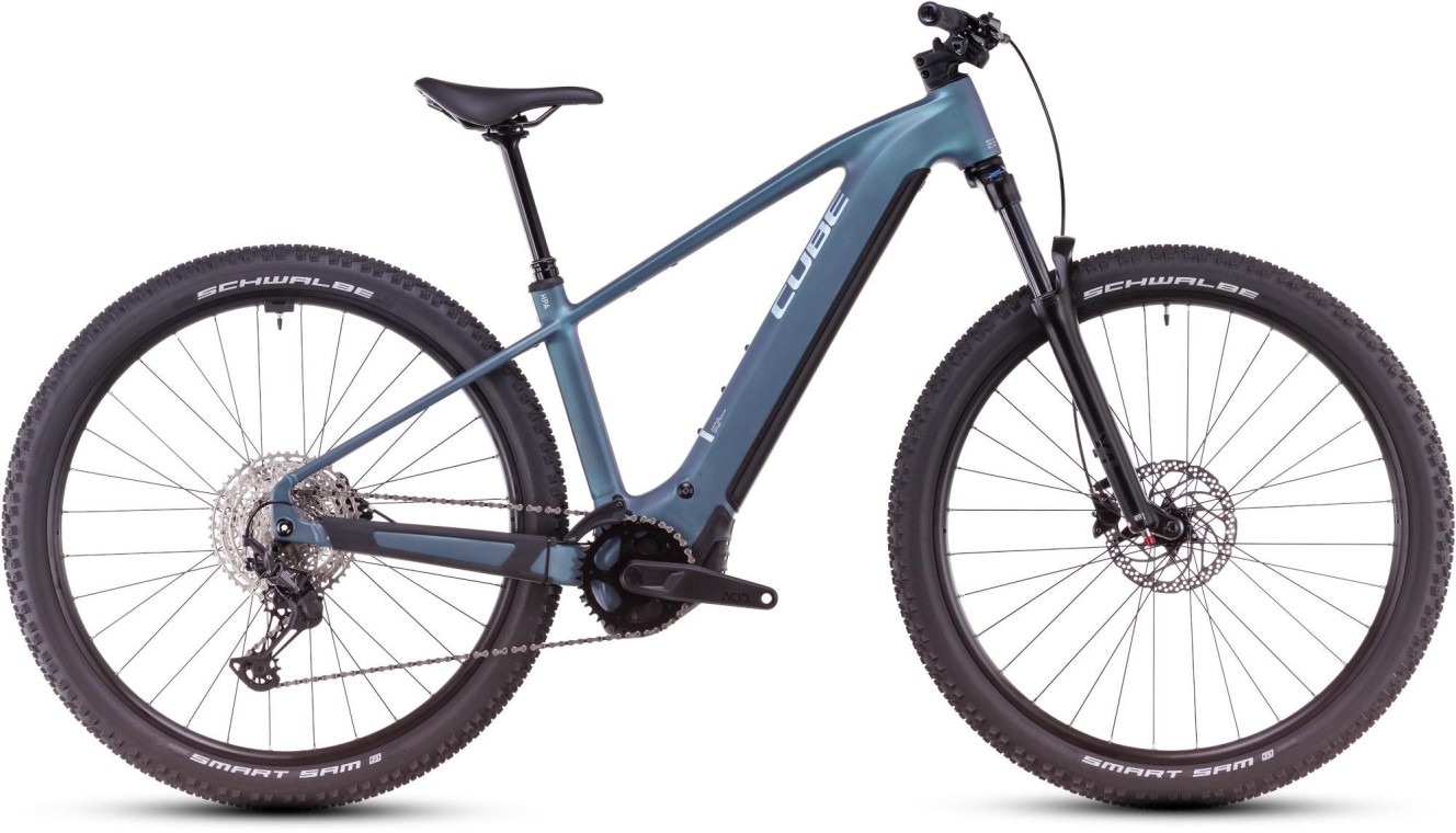 Cube Reaction Hybrid Pro Electric Hardtail Mountain Bike, Smaragdgrey Prism 2025