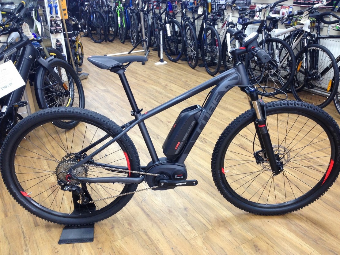 Cube Reaction Hybrid HPA Race 400 29 Grey 2016 Electric Mountain Bike