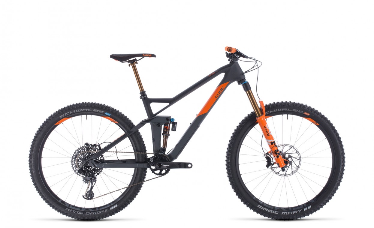 Cube Stereo 140 HPC Team 27.5 Grey / Orange 2020