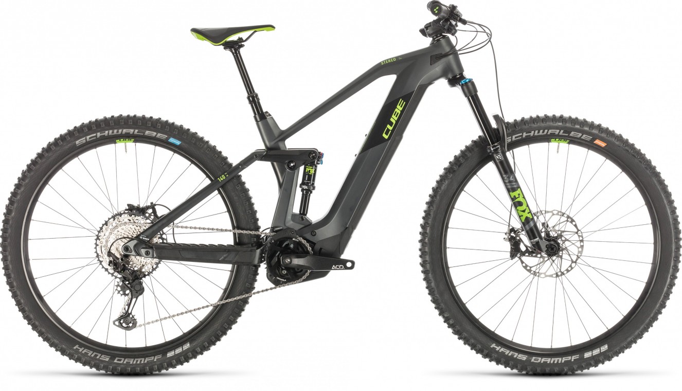 Cube Stereo 140 Hybrid HPC SL - 2020 Electric Bike (click to zoom)