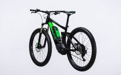 cube e bike full suspension