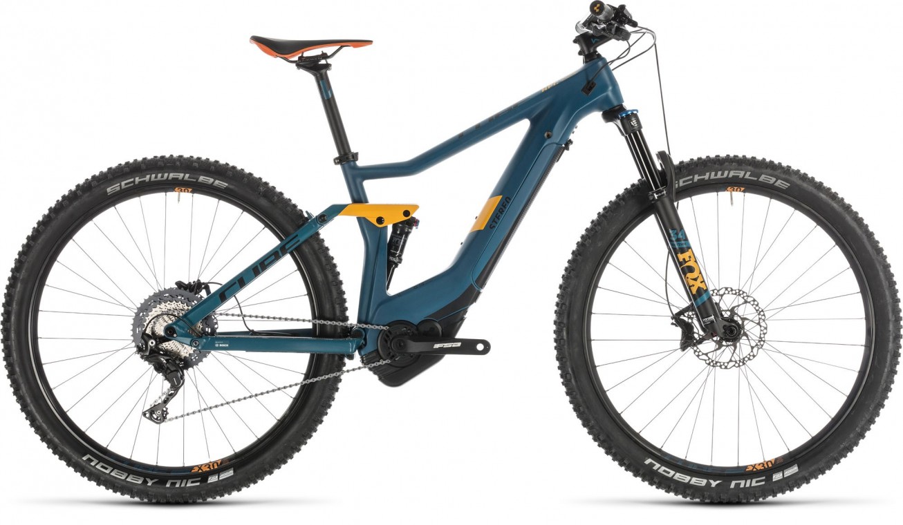 Cube Stereo Hybrid 120 HPC SL 500 Kiox - 2019 Electric Bike (click to zoom)