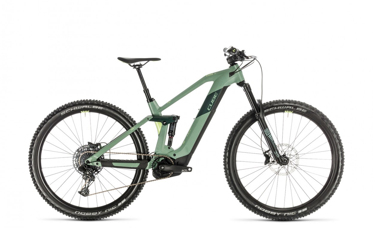 cube stereo green