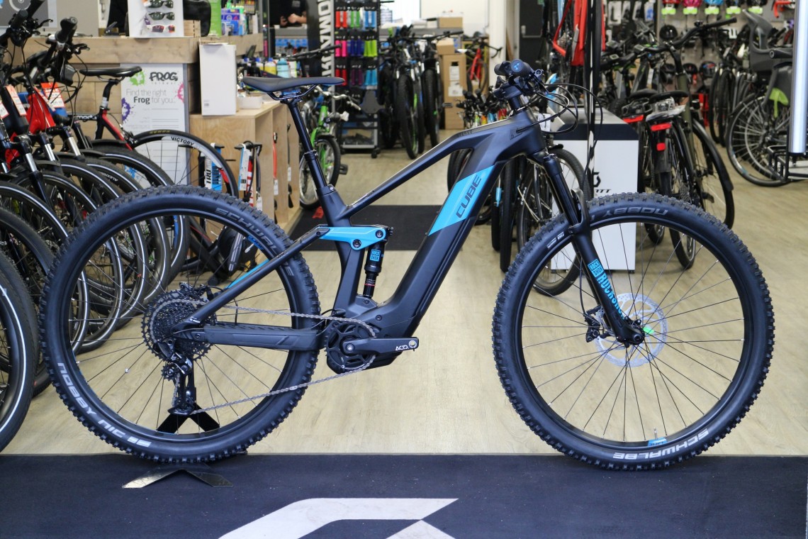 dual suspension hybrid bike