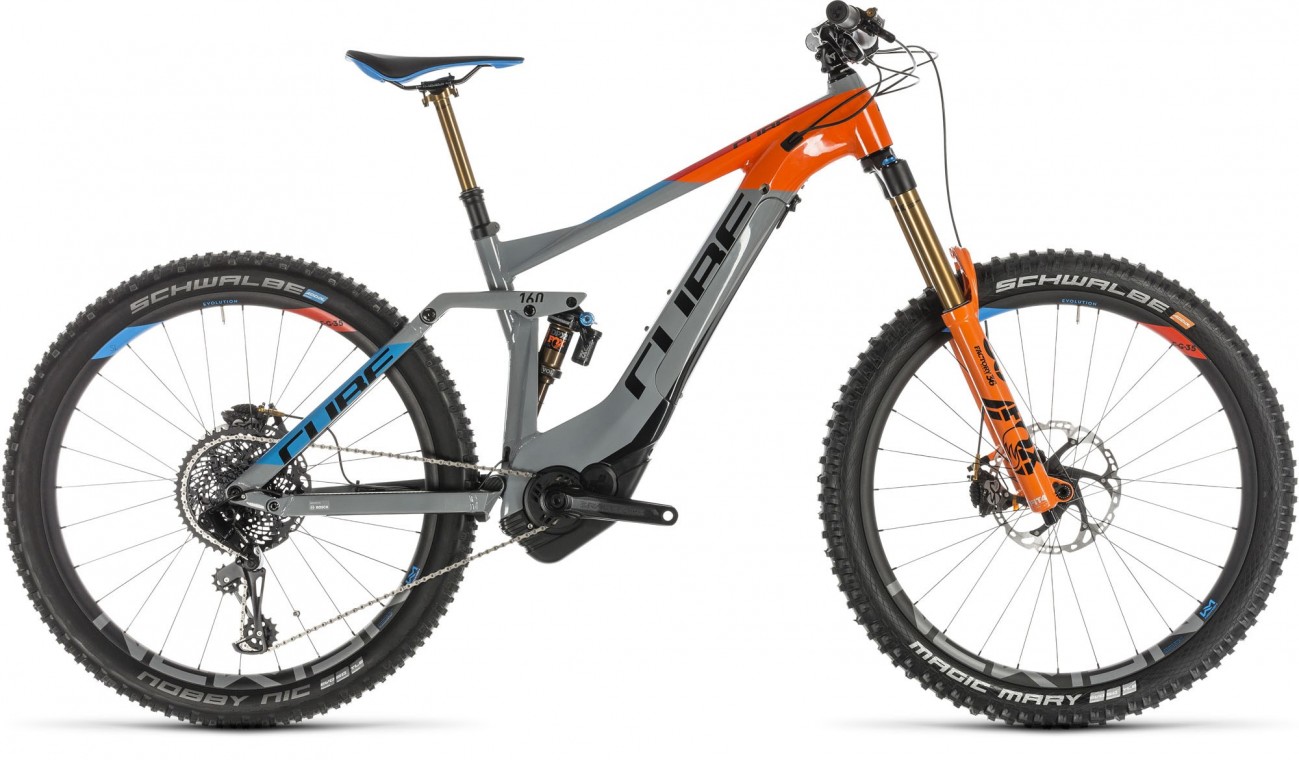 Cube Stereo Hybrid 160 Action Team 500 Kiox - 2019 Electric Bike (click to zoom)