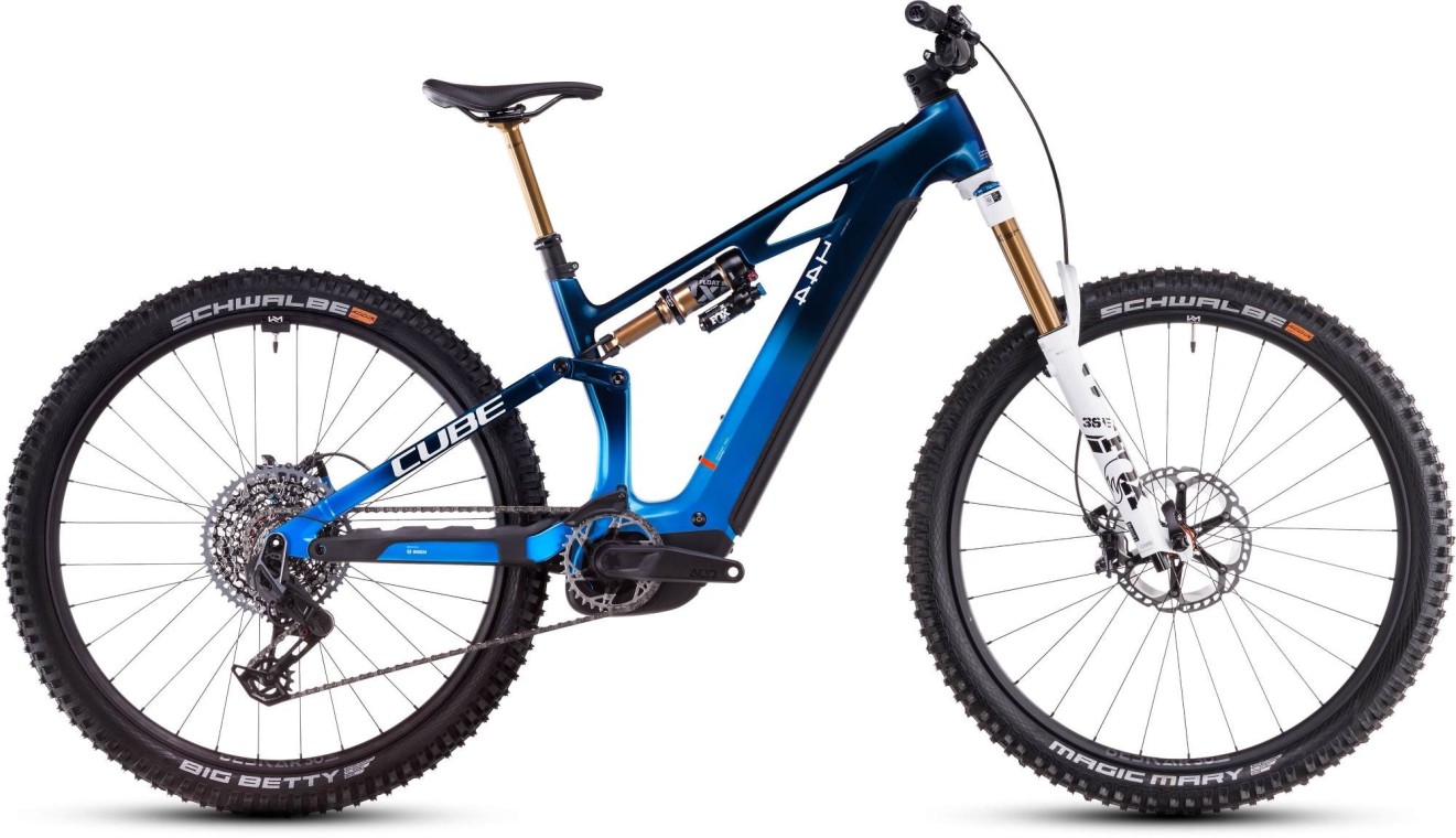 Cube Stereo Hybrid One44 HPC AT 800 2025 Electric Mountain Bike (click to zoom)