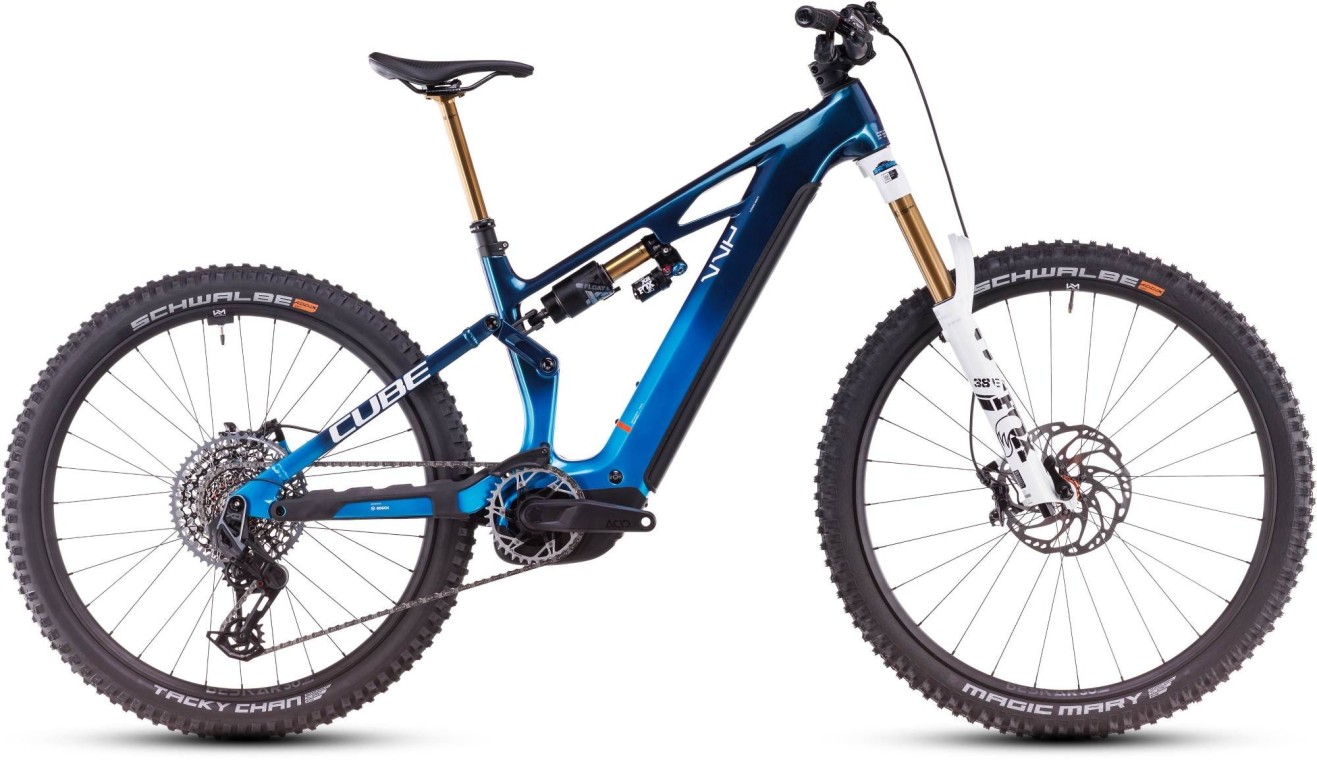 Cube Stereo Hybrid One77 HPC AT 800 2025 Electric Mountain Bike (click to zoom)