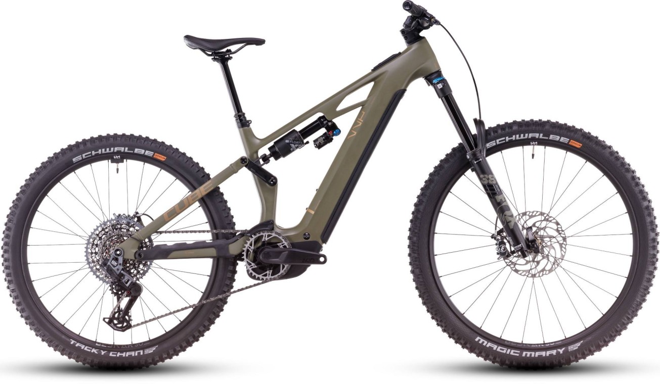 Cube Stereo Hybrid One77 HPC TM 800 2025 Electric Mountain Bike (click to zoom)