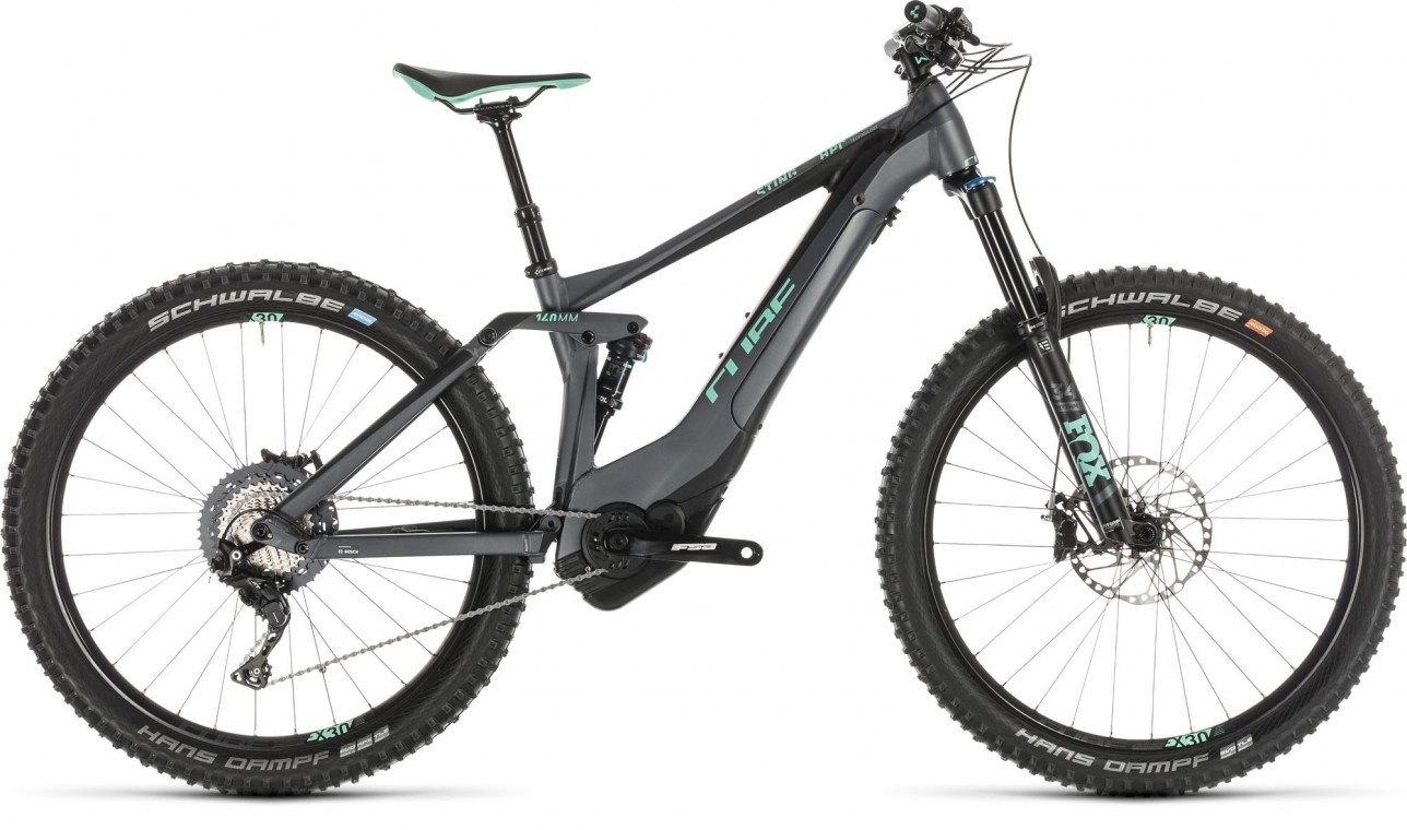 Cube Sting Hybrid 140 SL 500 Kiox 27.5 - 2019 Electric Bike (click to zoom)