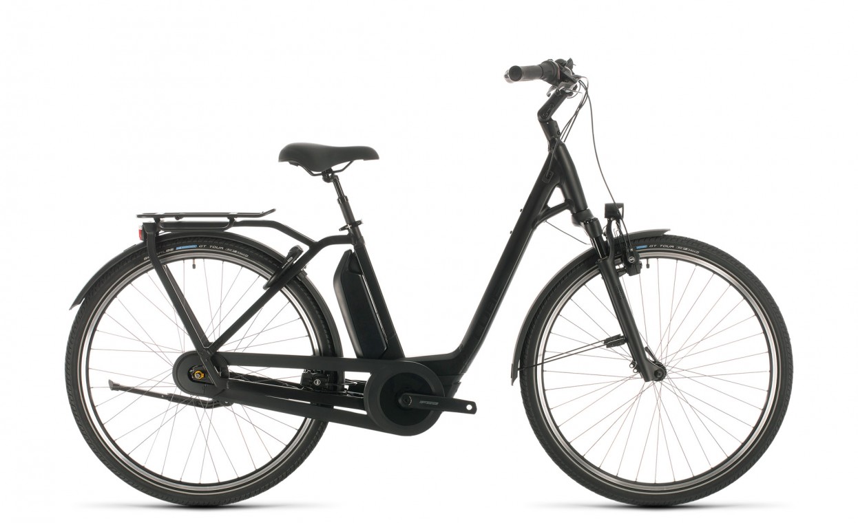 Cube Town Hybrid EXC 500 Black Edition 2020 Electric Bike (click to zoom)